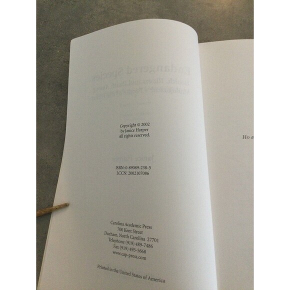 Endangered Species: Health, Illness, and Death Among Madagascars - Janice Harper - Picture 3 of 3